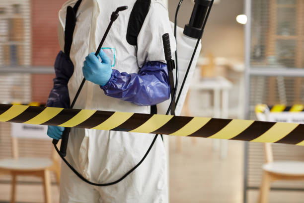 Professional Biohazard Cleanup technician working in Mount Sterling, OH